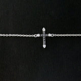 Holy Cross Diamond Bracelet
