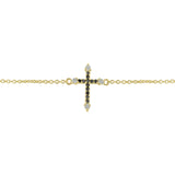 Holy Cross Diamond Bracelet