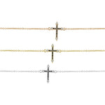 Holy Cross Diamond Bracelet