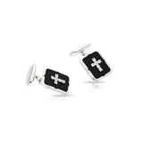 Art Deco Cross Cuff Links