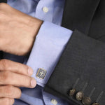 Art Deco Cross Cuff Links