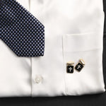 Art Deco Cross Cuff Links