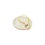 Bezel Diamond Thread Earrings