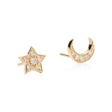 Moon n Star Studs