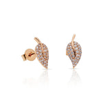 Dainty Leaf Studs