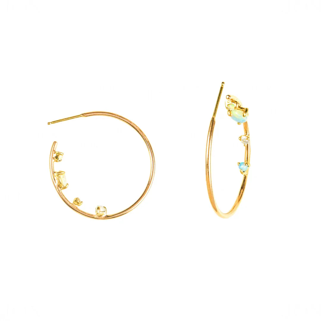 Opal Hoops