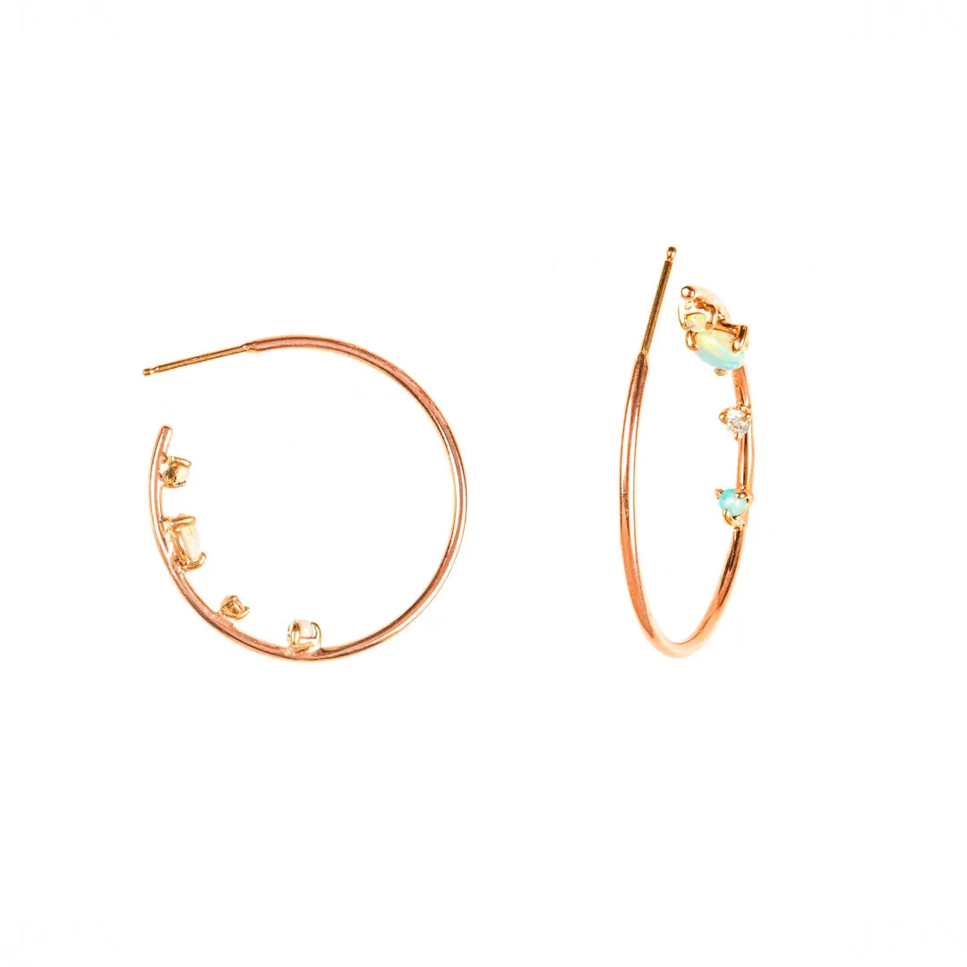 Opal Hoops
