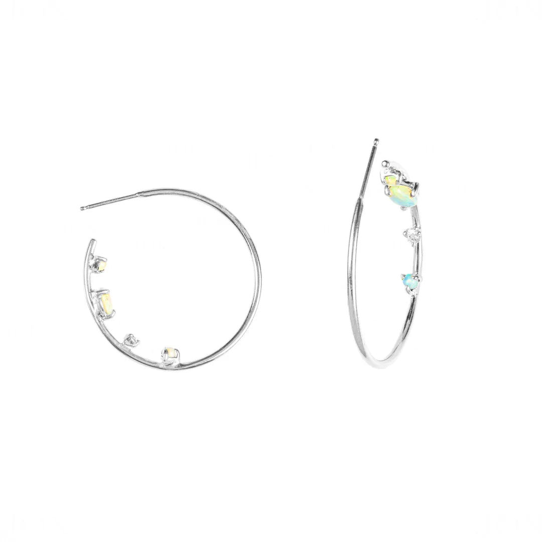 Opal Hoops