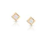 Diamond Rhombus Studs