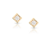 Diamond Rhombus Studs