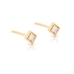 Diamond Rhombus Studs