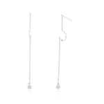 Bar Long Chain Earrings