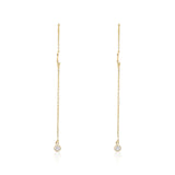 Bar Long Chain Earrings