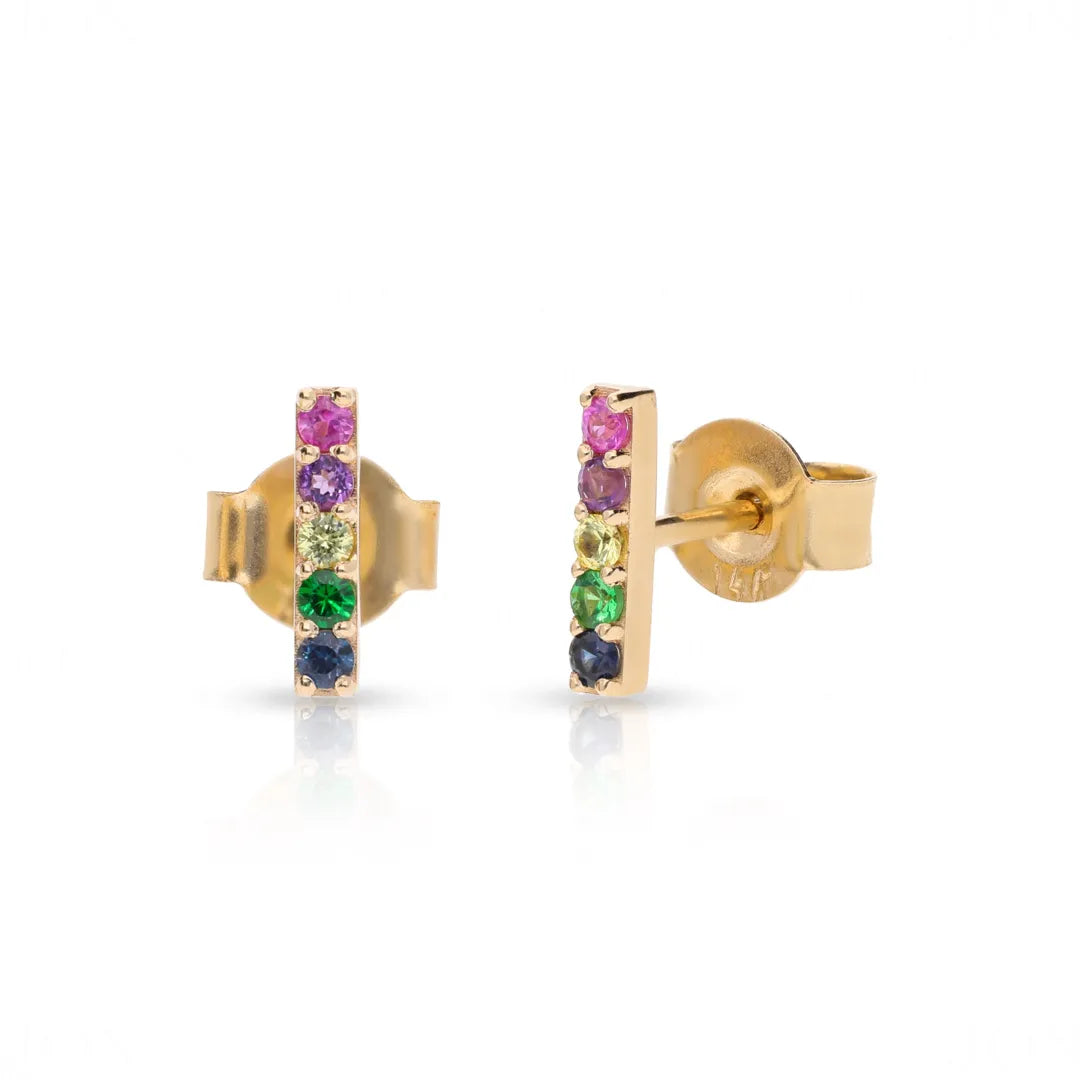 Rainbow Bar Studs