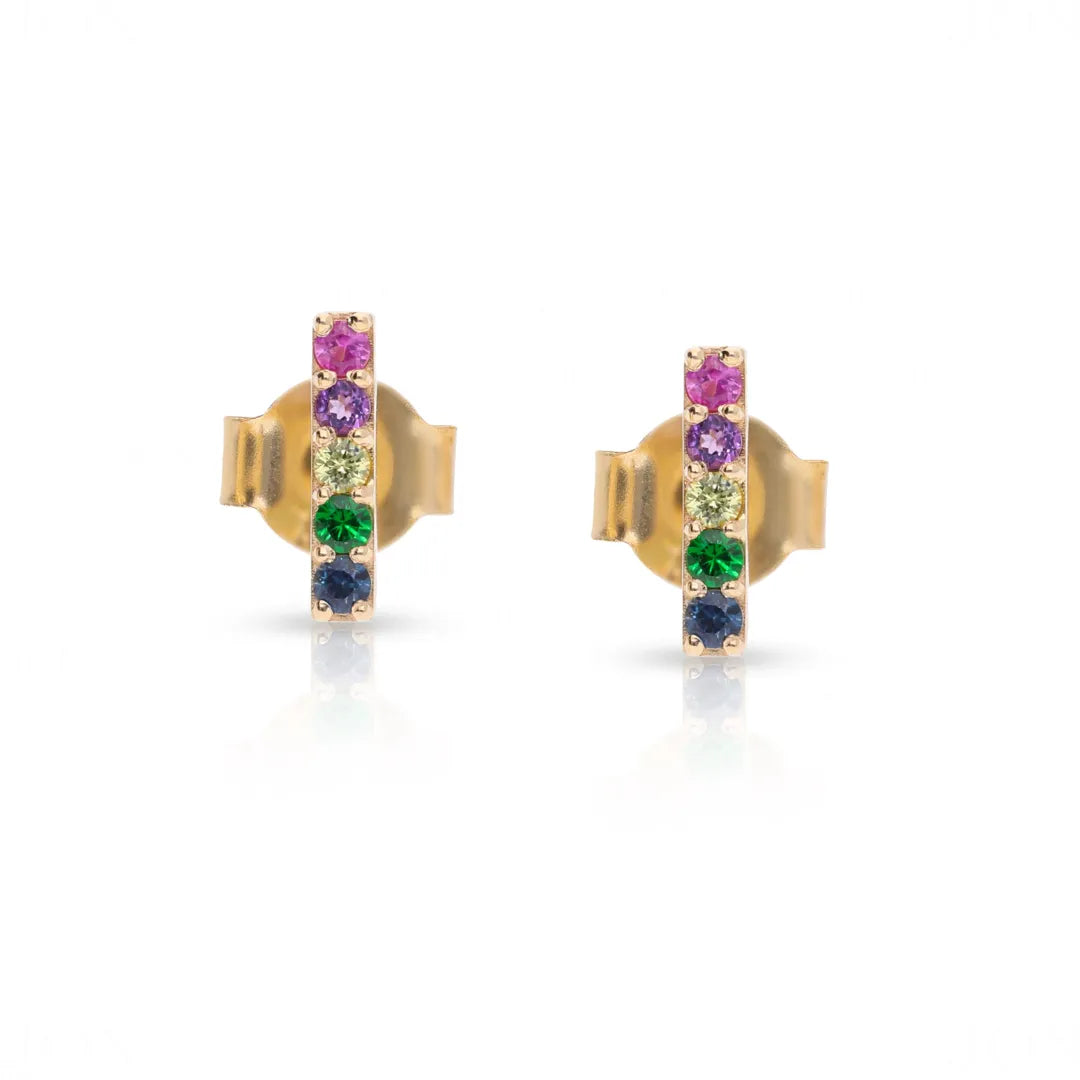 Rainbow Bar Studs