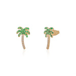 Palm Tree Studs