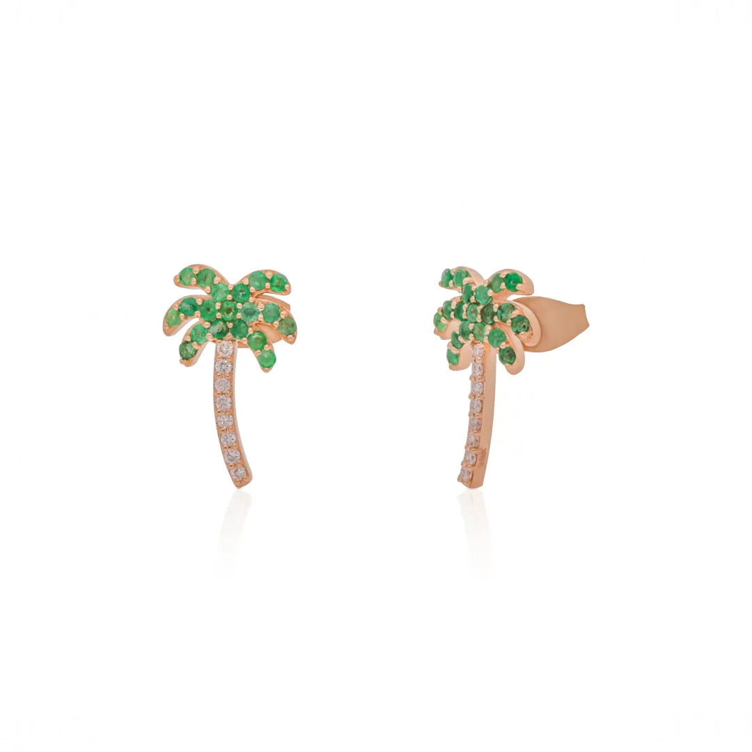 Palm Tree Studs