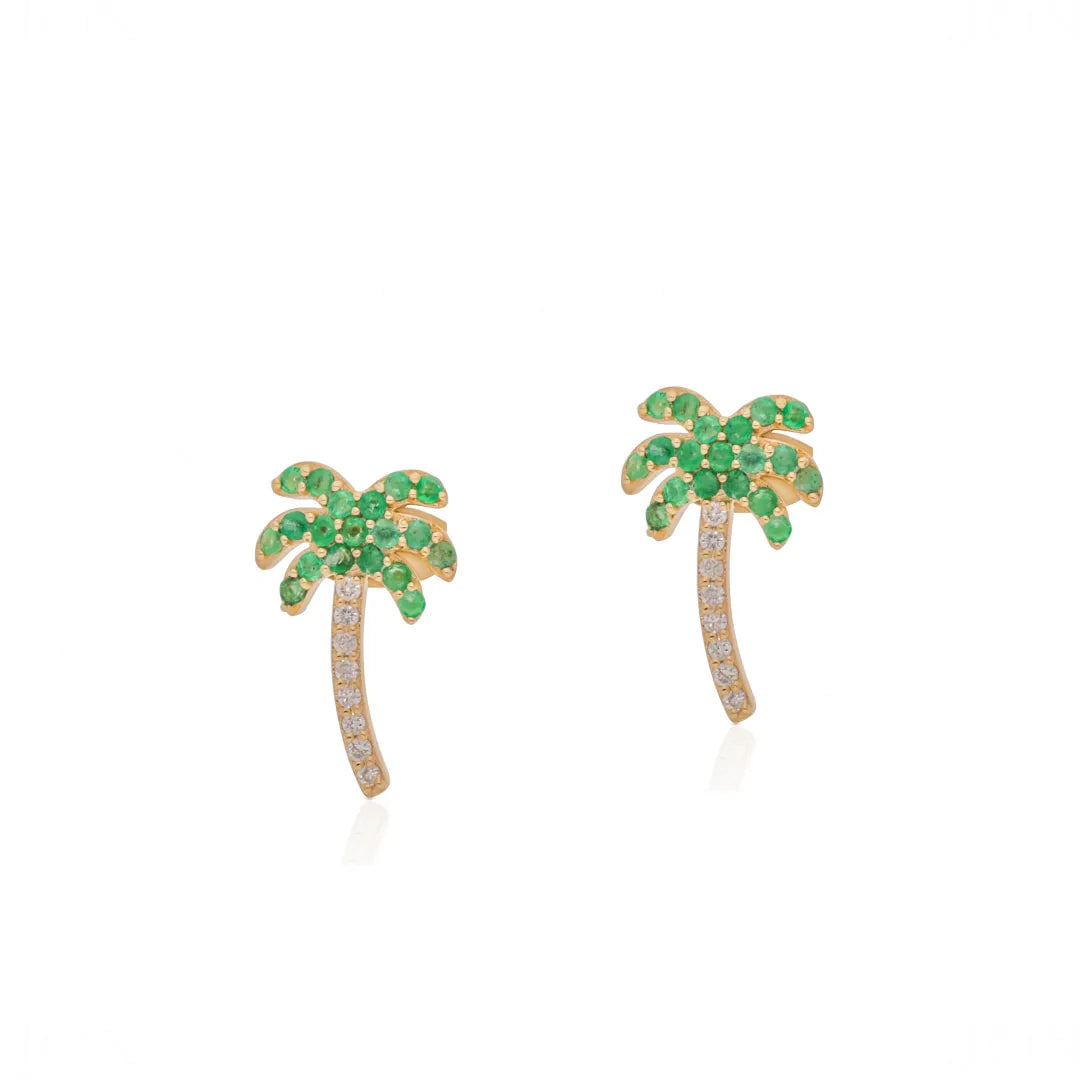 Palm Tree Studs