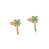 Palm Tree Studs