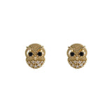 Starry Night Owl Studs