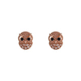 Starry Night Owl Studs