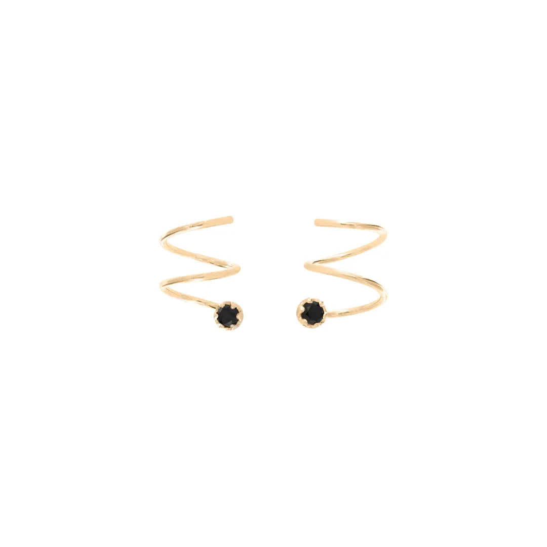 Double Piercing Spiral Cuff