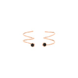 Double Piercing Spiral Cuff