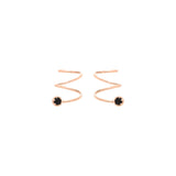 Double Piercing Spiral Cuff