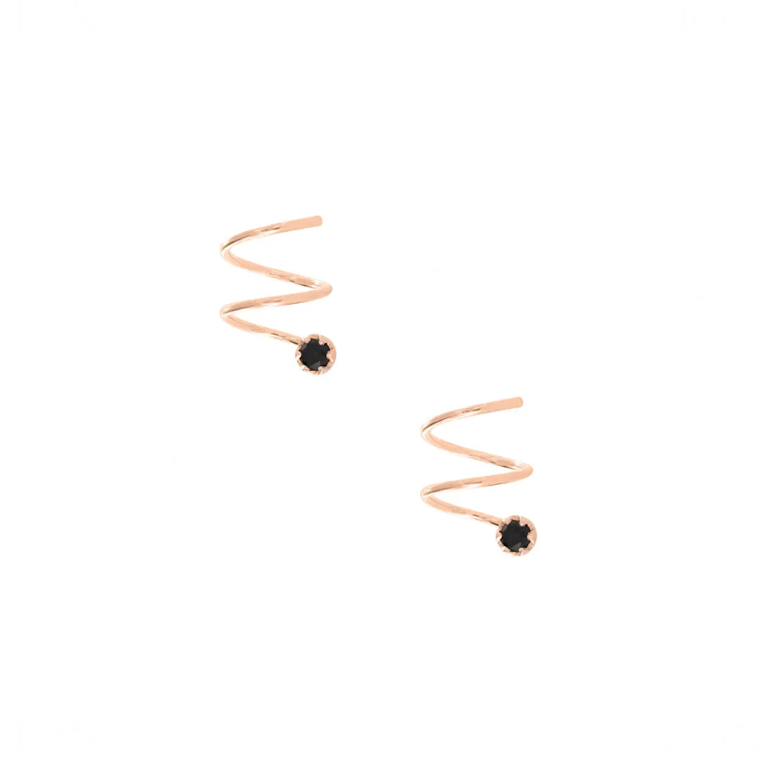 Double Piercing Spiral Cuff