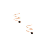 Double Piercing Spiral Cuff