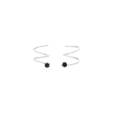 Double Piercing Spiral Cuff