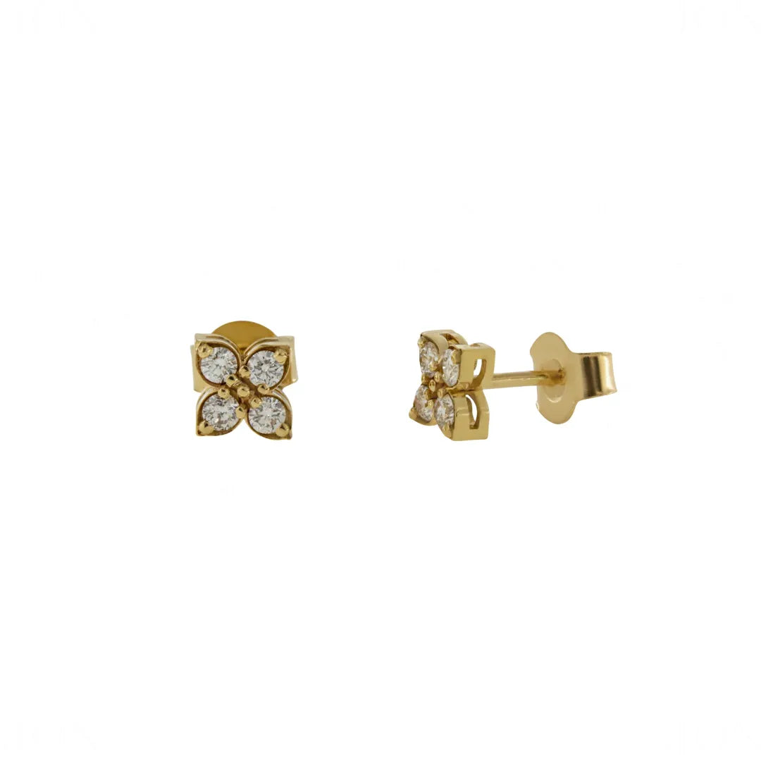 Four Leaf Clover Studs