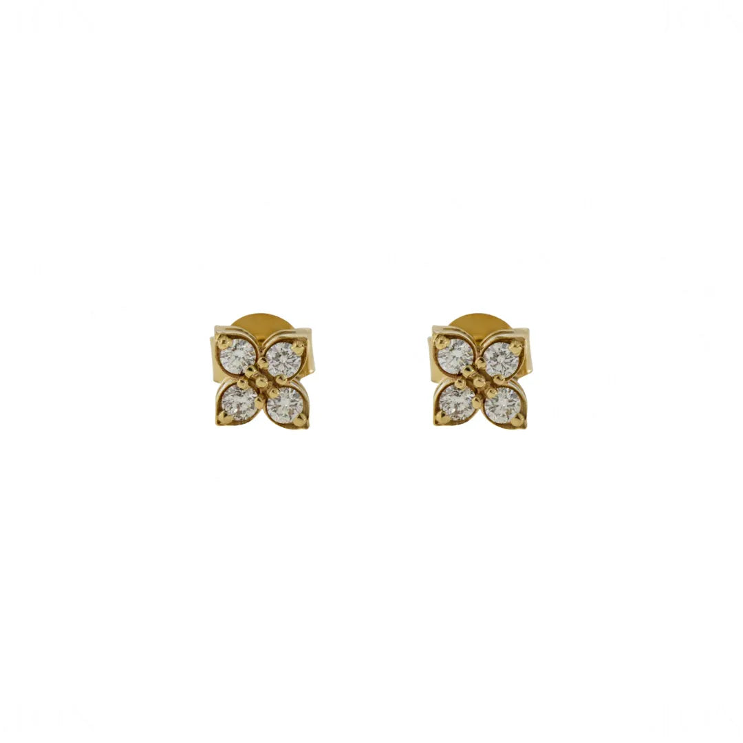 Four Leaf Clover Studs