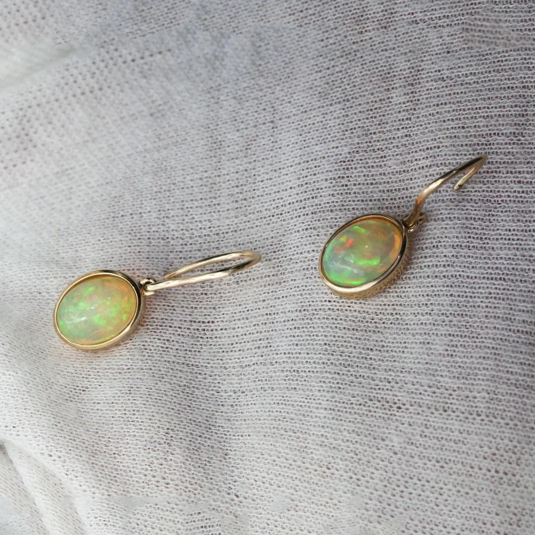 Opal Drop Earrings