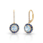 Blue Lagoon Drop Hoops