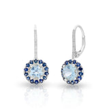 Blue Lagoon Drop Hoops