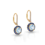 Blue Lagoon Drop Hoops