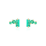 Emerald Studs