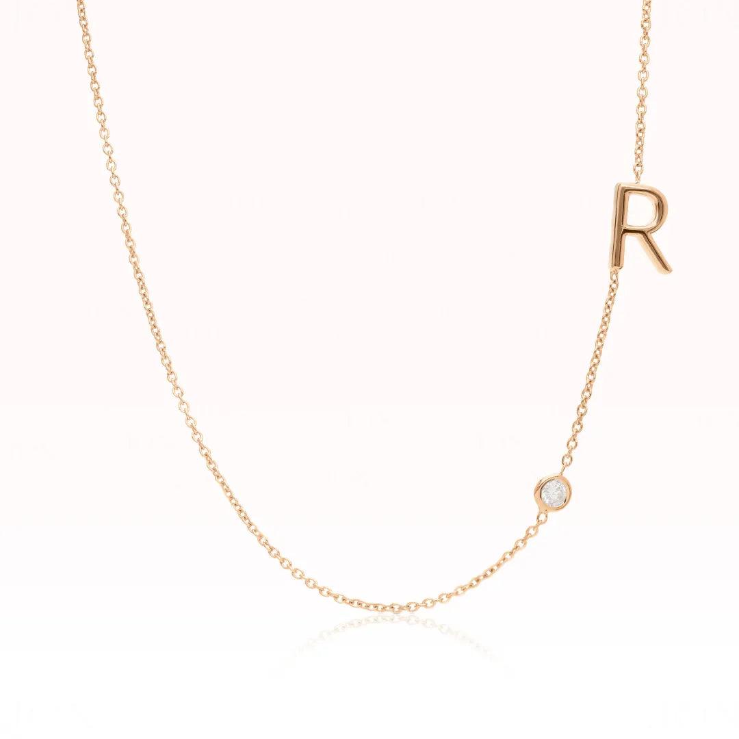 Initial Charm Necklace (Personalized)