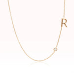 Initial Charm Necklace (Personalized)
