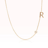 Initial Charm Necklace (Personalized)