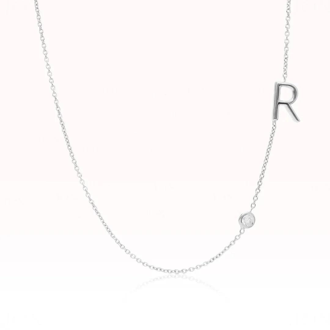 Initial Charm Necklace (Personalized)