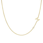 Initial Charm Necklace (Personalized)