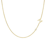Initial Charm Necklace (Personalized)