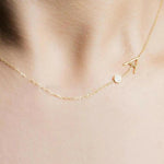 Initial Charm Necklace (Personalized)