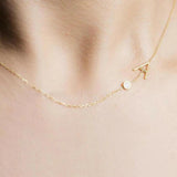 Initial Charm Necklace (Personalized)