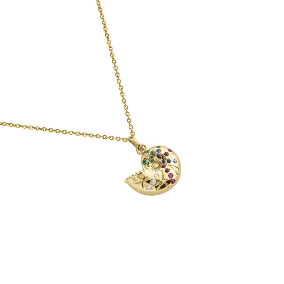 Nautilius Shell Necklace