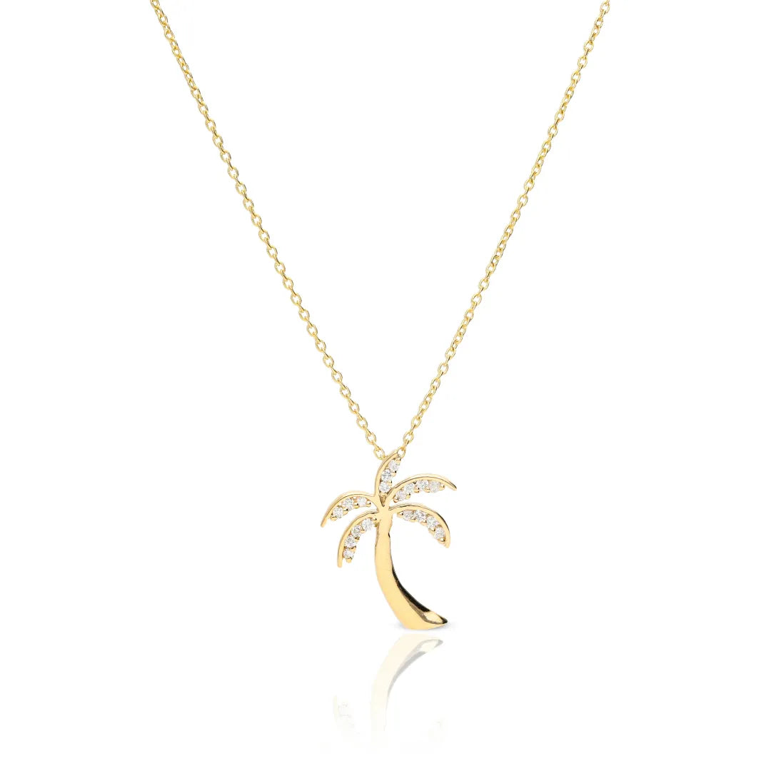 Palm Tree Necklace