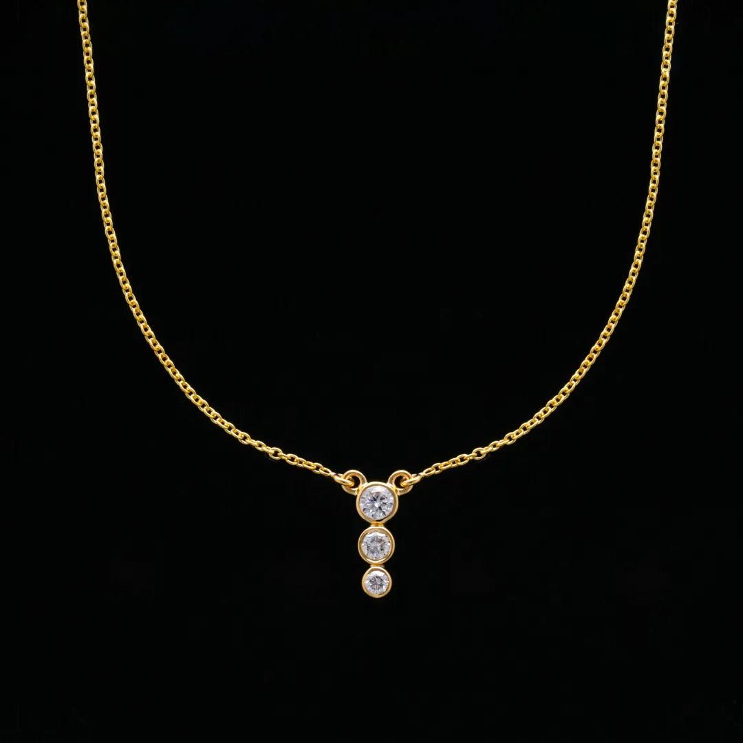 Dangling Diamond Pendant