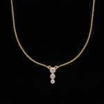 Dangling Diamond Pendant